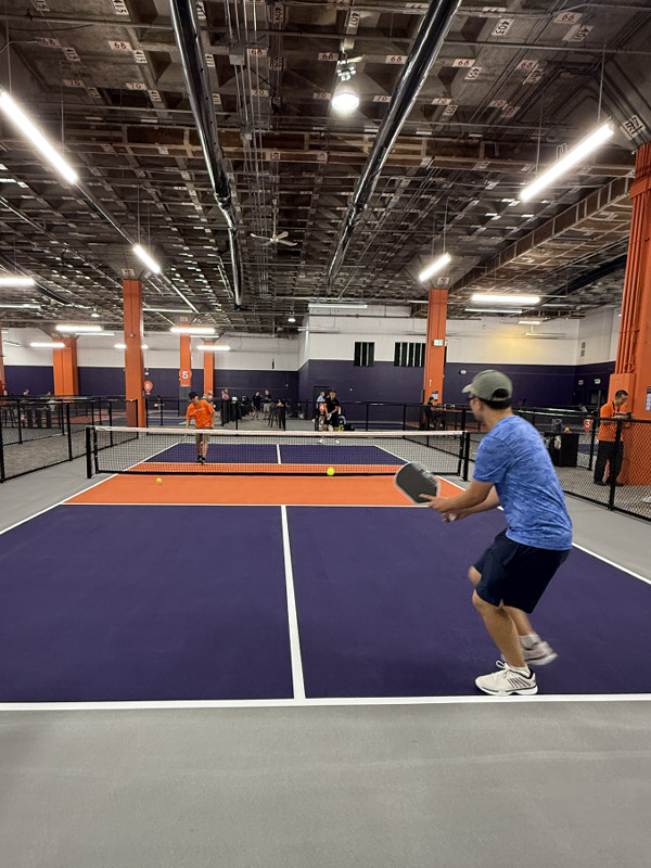 Indoor pickleball courts in Toronto