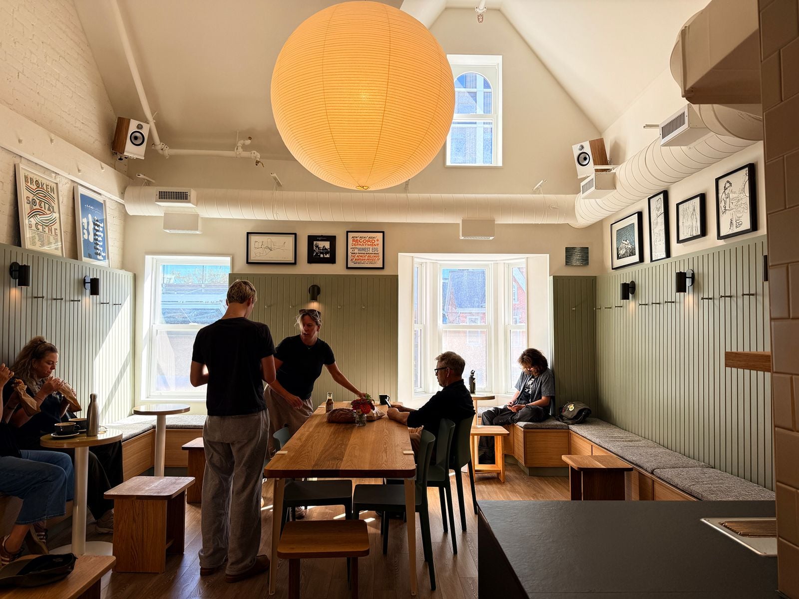 Blackbird Baking Co. Mirvish Village seating shop photography from Toronto Life