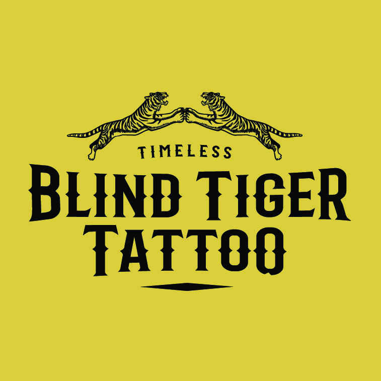 Blind Tiger Tattoo studio photography from the official Wix site