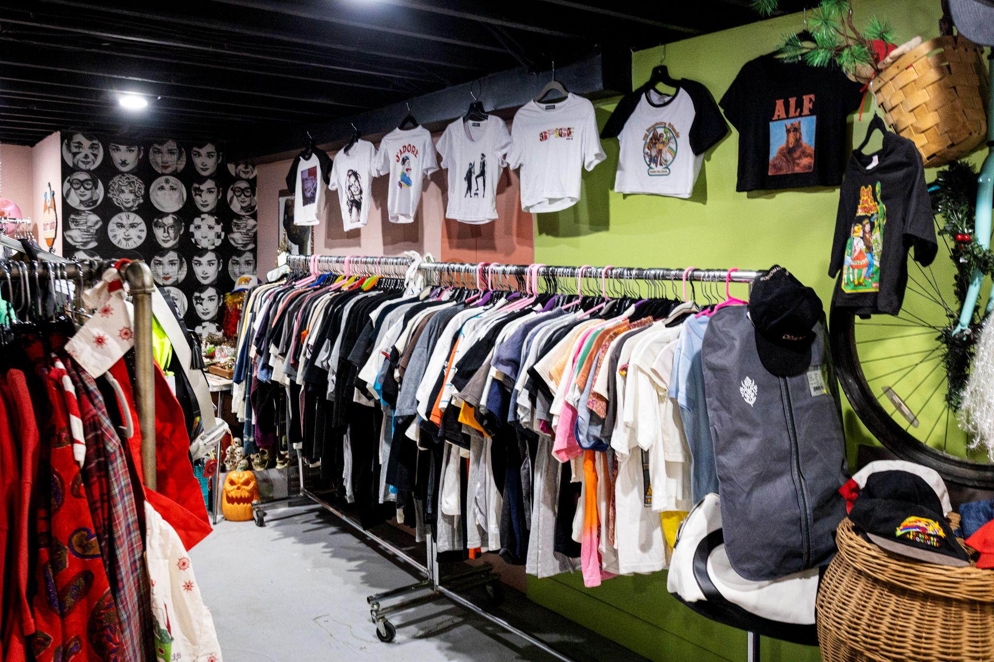 Boneyard Thrift Shoppe Upper Beaches basement photography from BlogTO