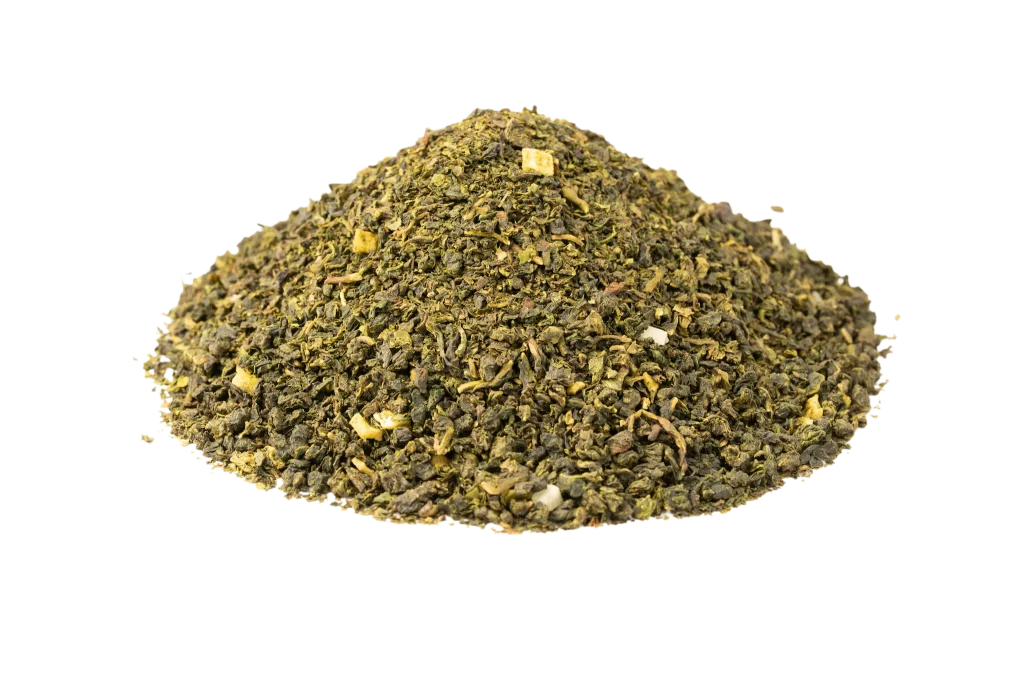 Charlie’s Tea official white peach oolong photography from charliestea.ca
