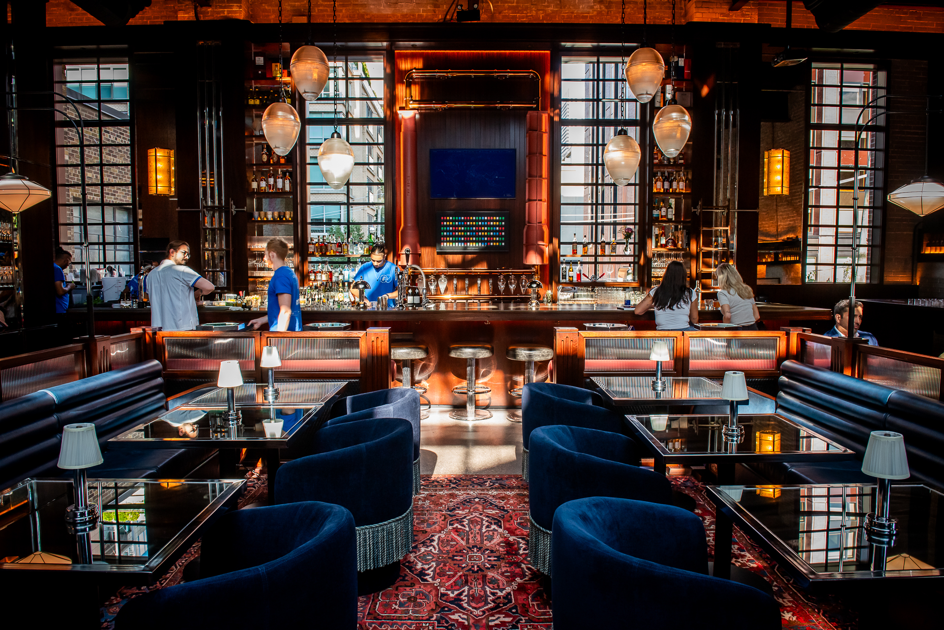 Civil Works’ Art Deco mezzanine bar from the official Waterworks page