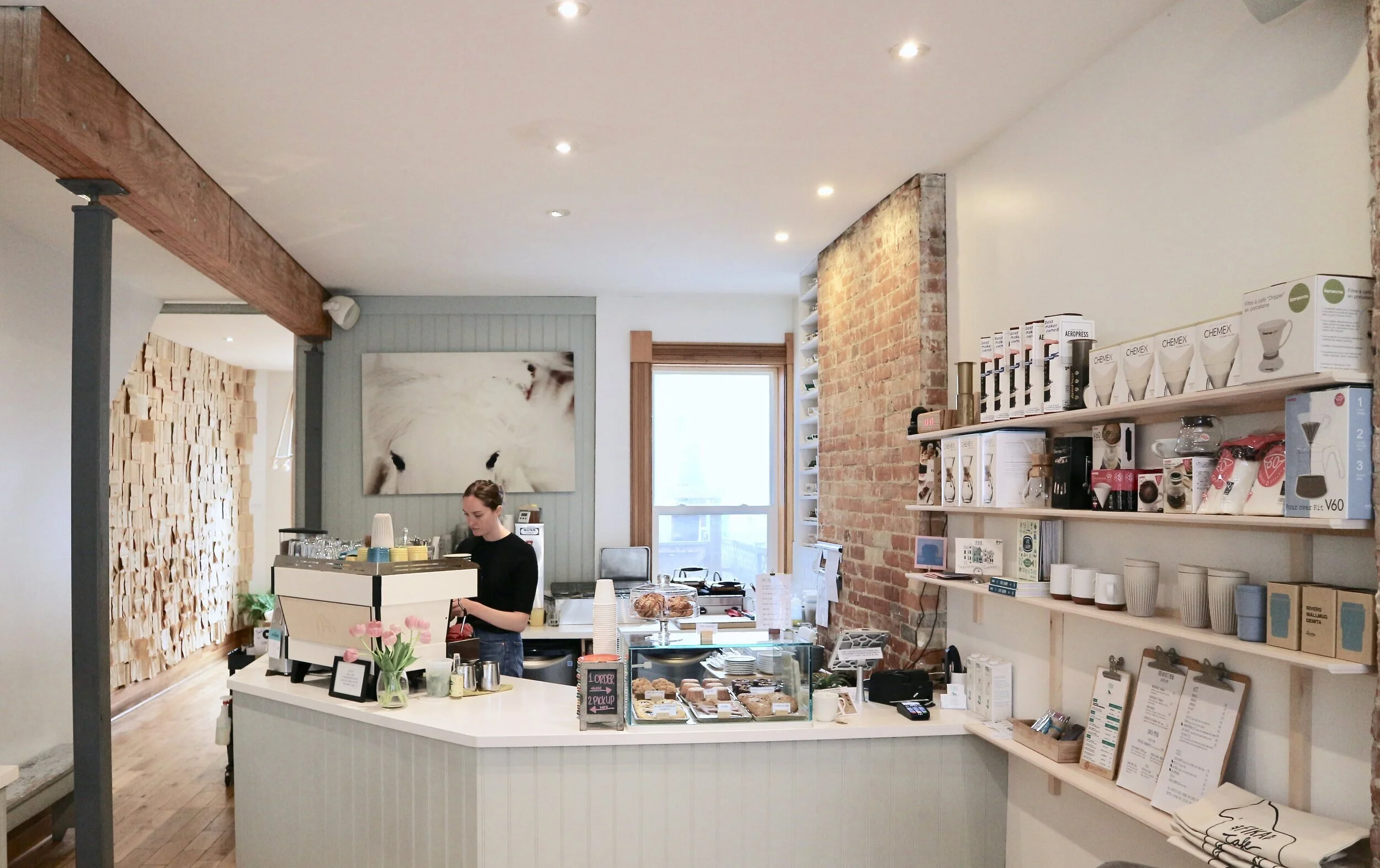 Fika Cafe official Kensington photography from fika.ca