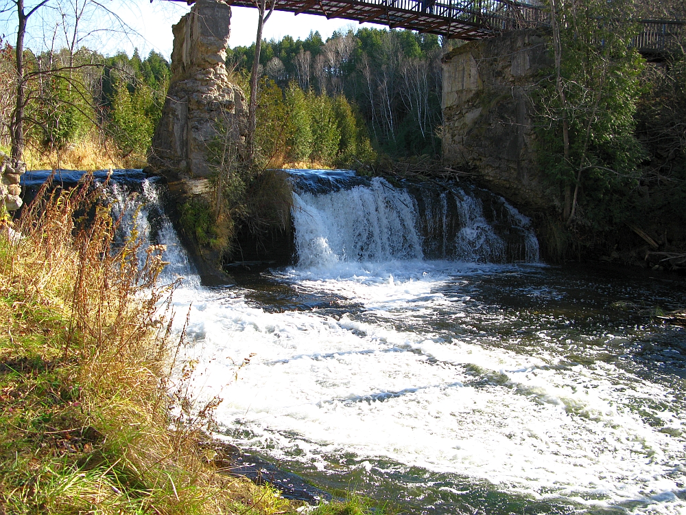 Credit River valley inside Forks of the Credit Provincial Park