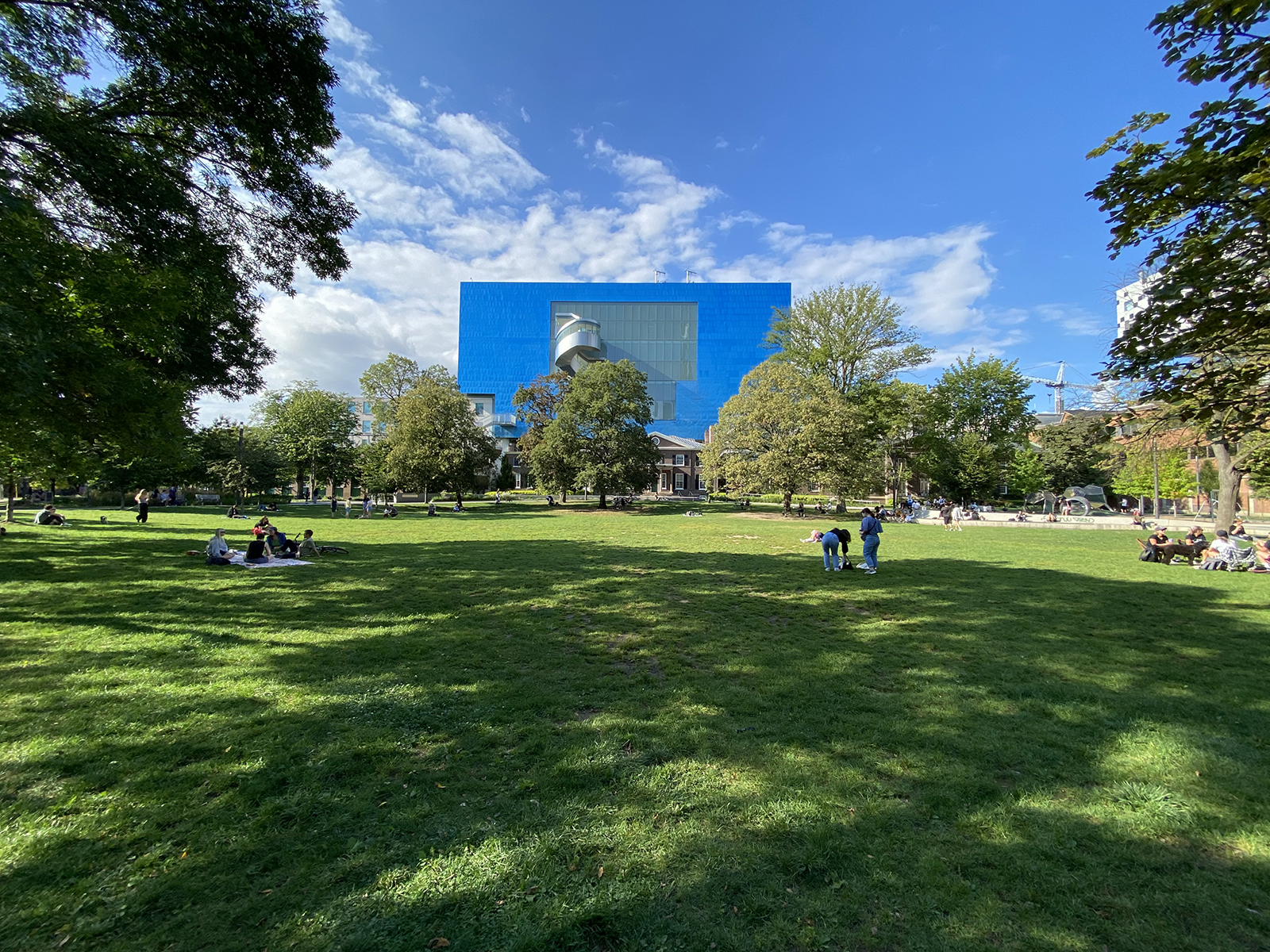 Grange Park lawn south of the Art Gallery of Ontario