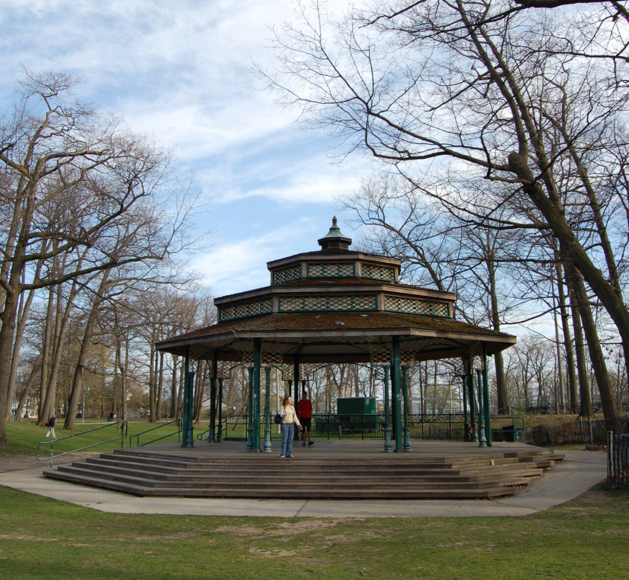 Kew Gardens gazebo in Toronto’s Beaches