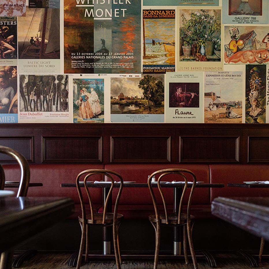 Le Sélect Bistro official dining-room photography from leselectbistro.com