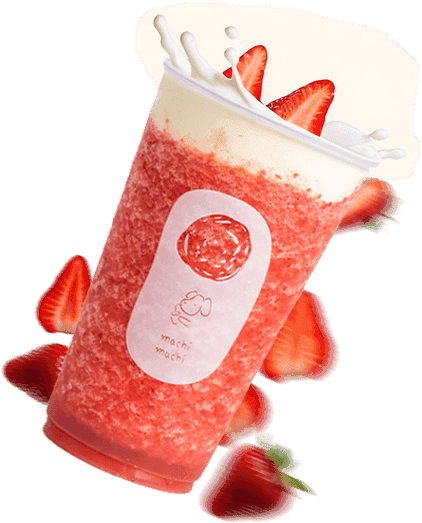 Machi Machi official Fresh Strawberry banner from machimachi.ca