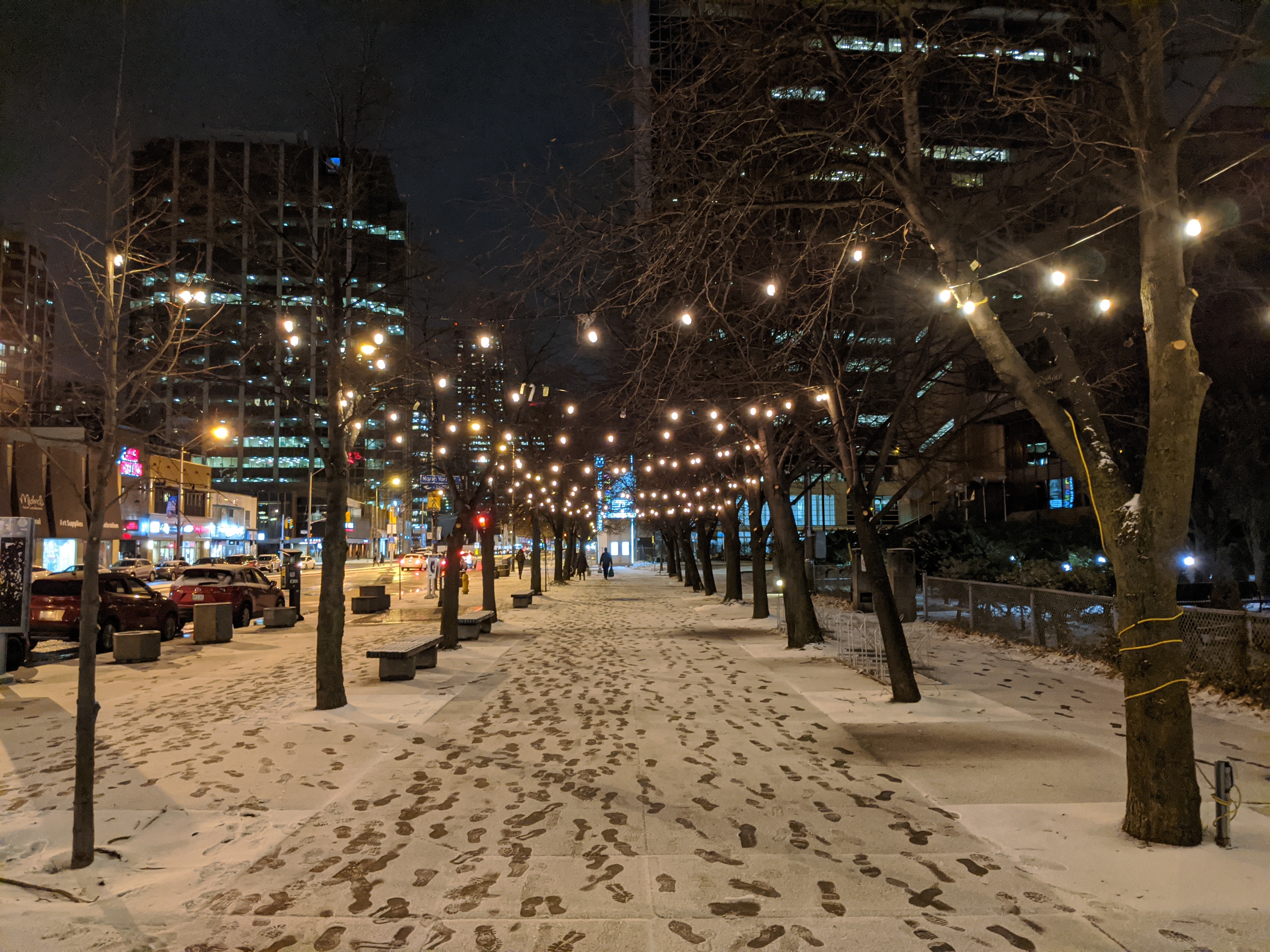 Mel Lastman Square civic plaza in North York, Toronto