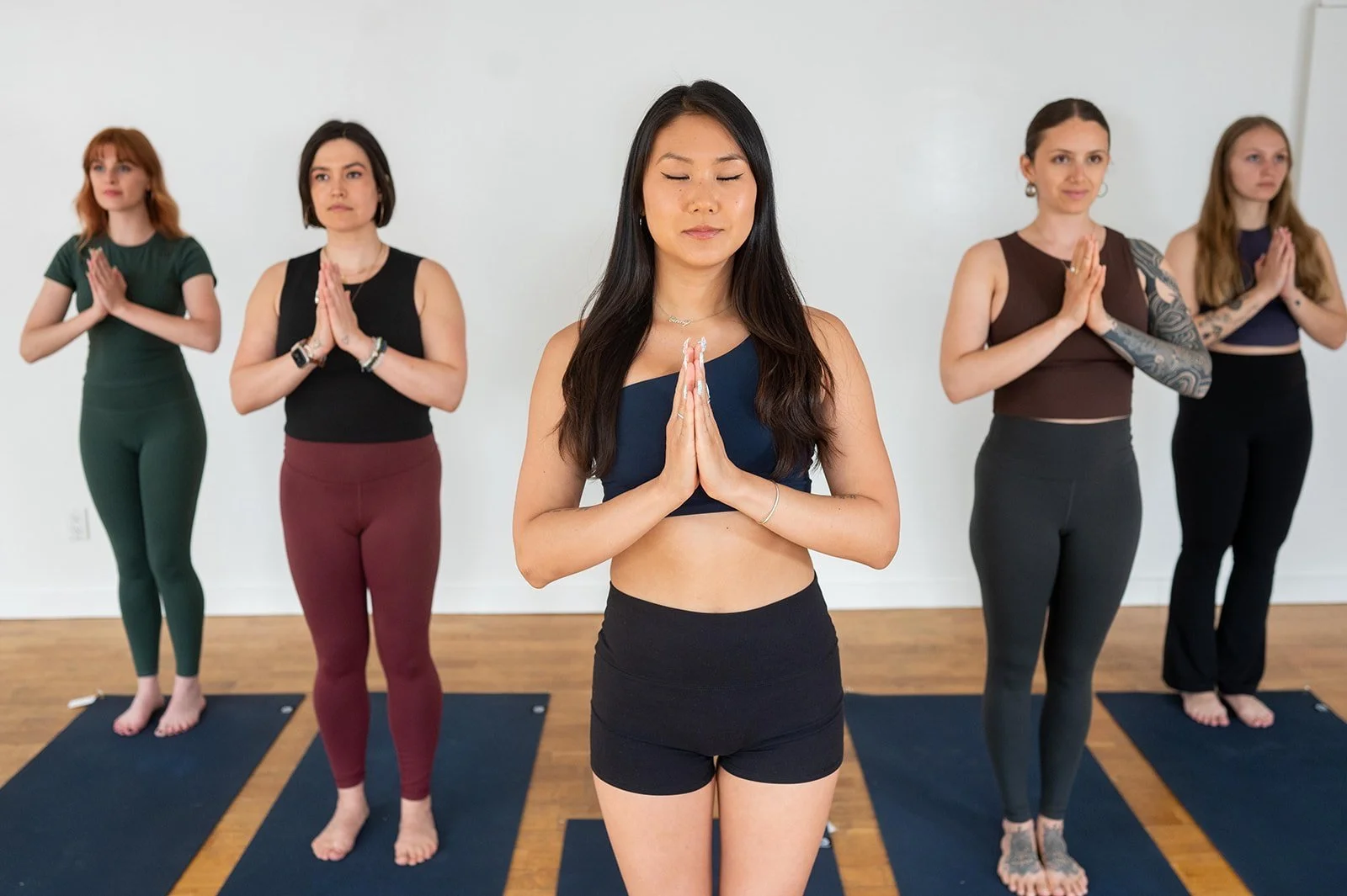 Mosaic Yoga studio photography from mosaicyoga.ca