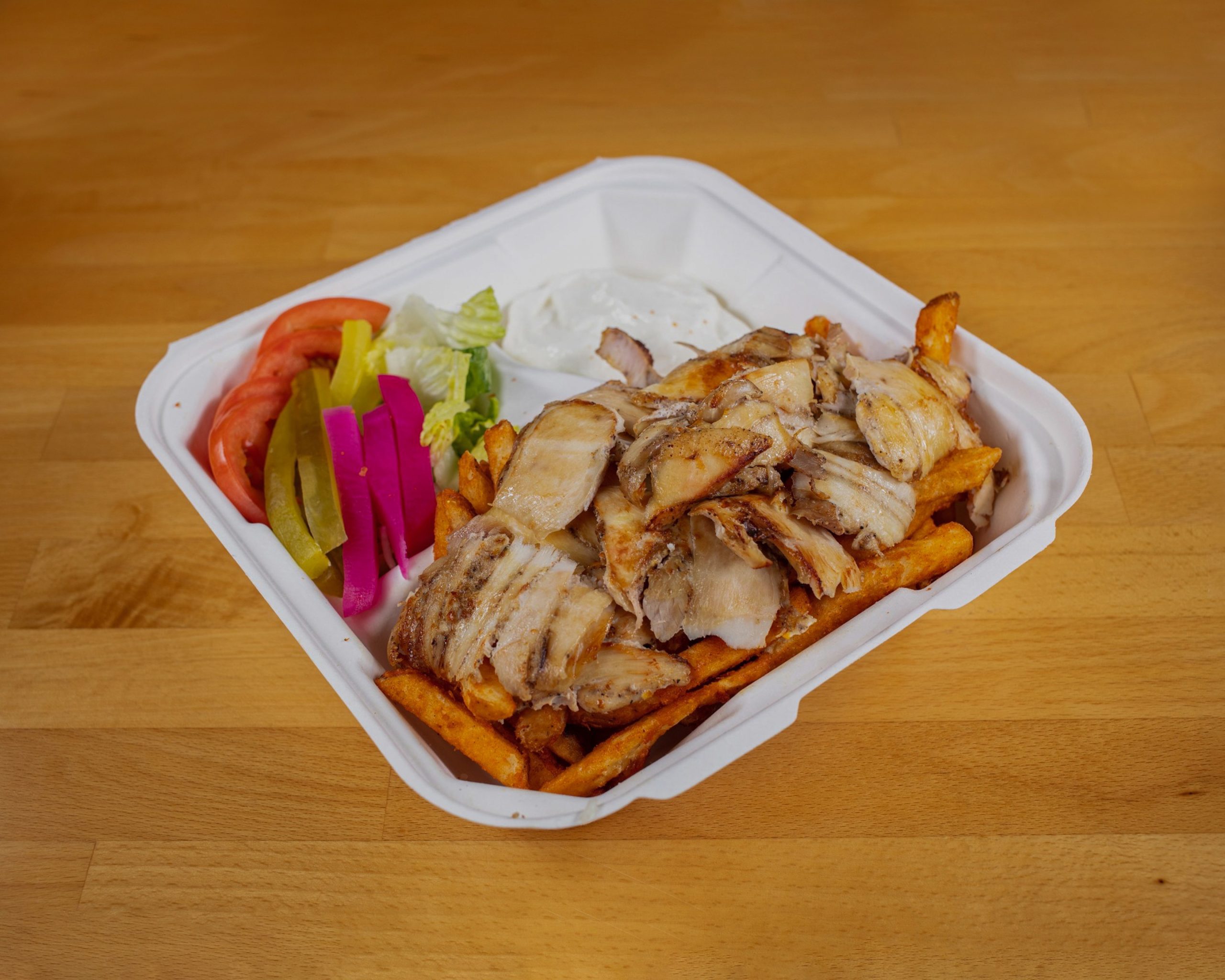 Oriental Shawarma plate photography from orientalshawarma.ca