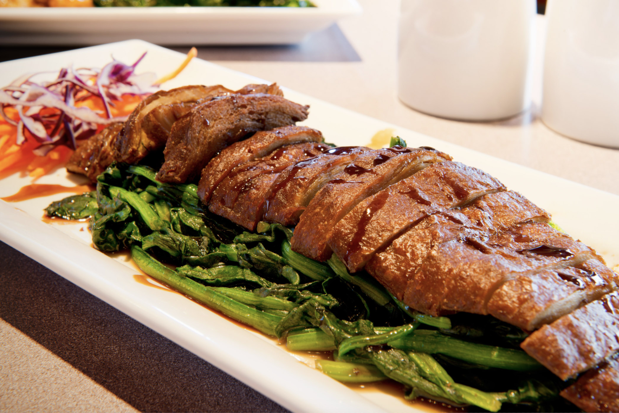 Tenon vegan sushi and house duck from tenonvegansushi.com