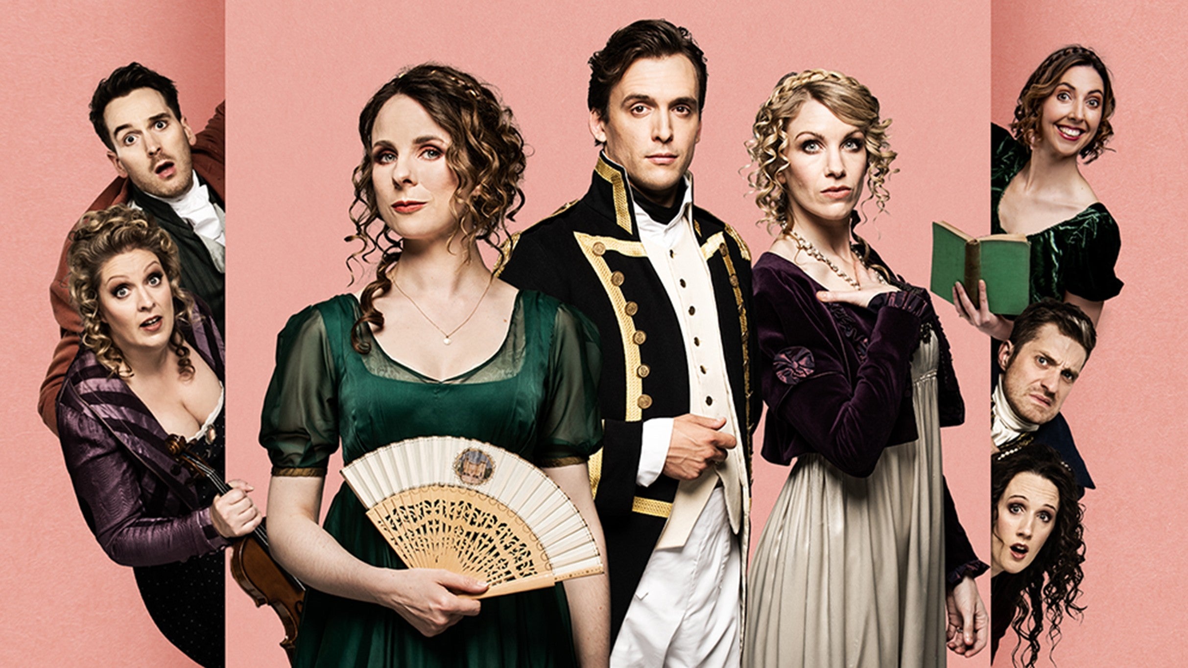 Austentatious improvised Jane Austen novel at Jane Mallett Theatre Toronto
