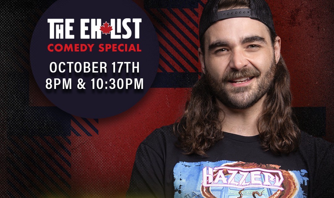 Drew Behm: The Eh! List at Yuk Yuk's event