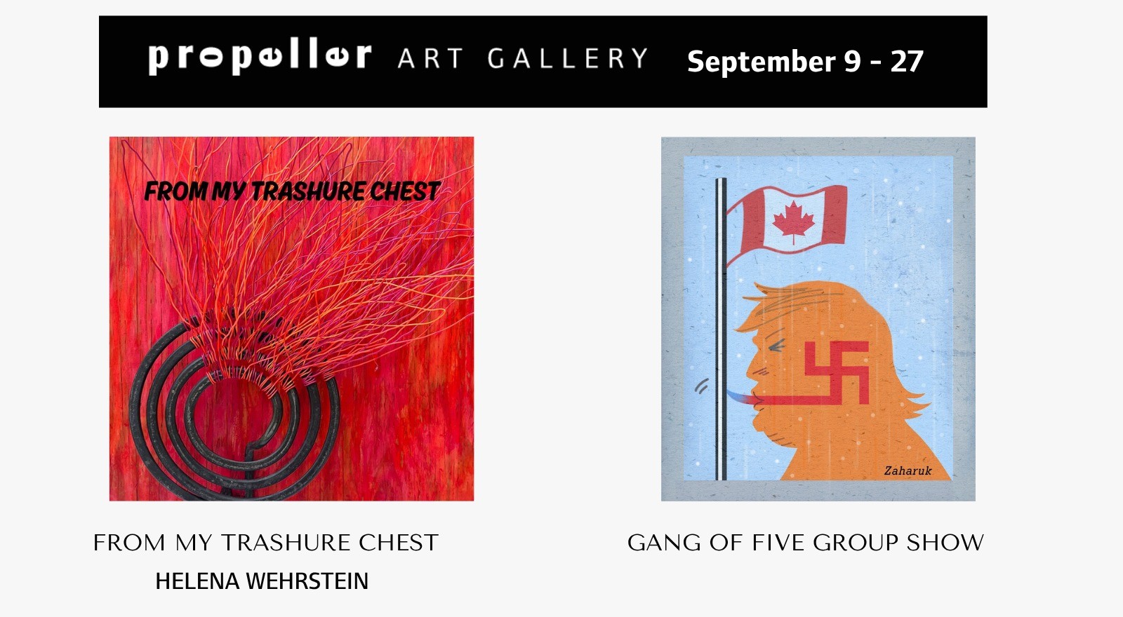 From My Trashure Chest | Helena Wehrstein & Gang of 5 event