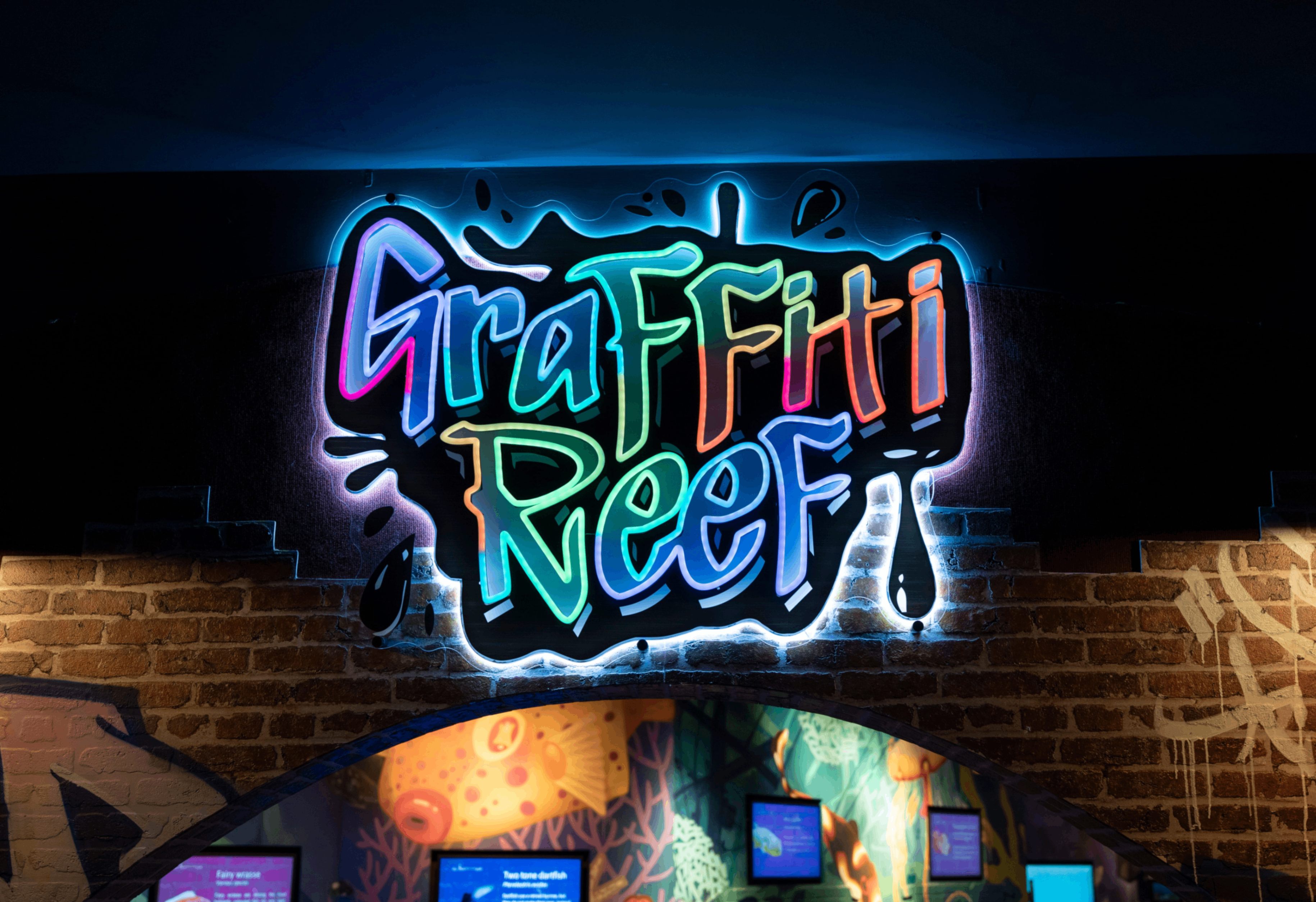 Graffiti Reef at Ripley’s Aquarium of Canada event
