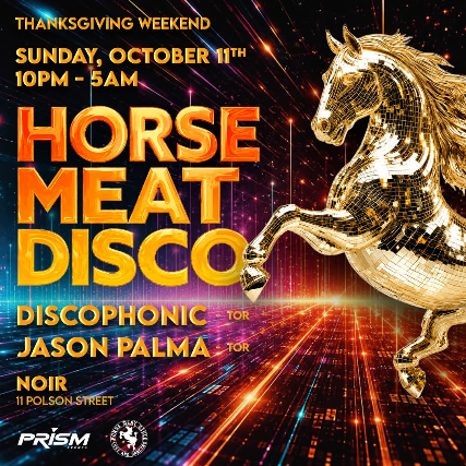 Horse Meat Disco event