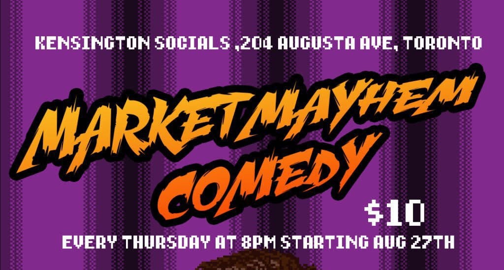 Markey Mayhem Comedy event