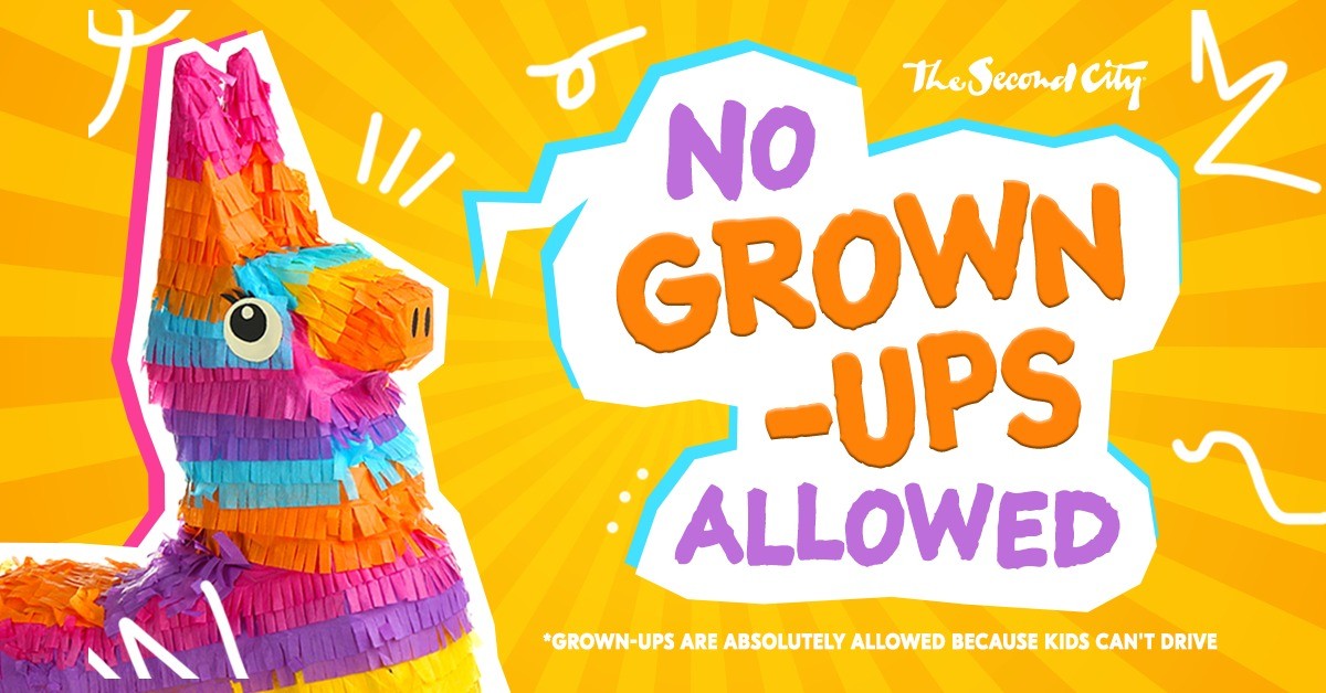 No Grown-Ups Allowed kids improv show at Second City Toronto