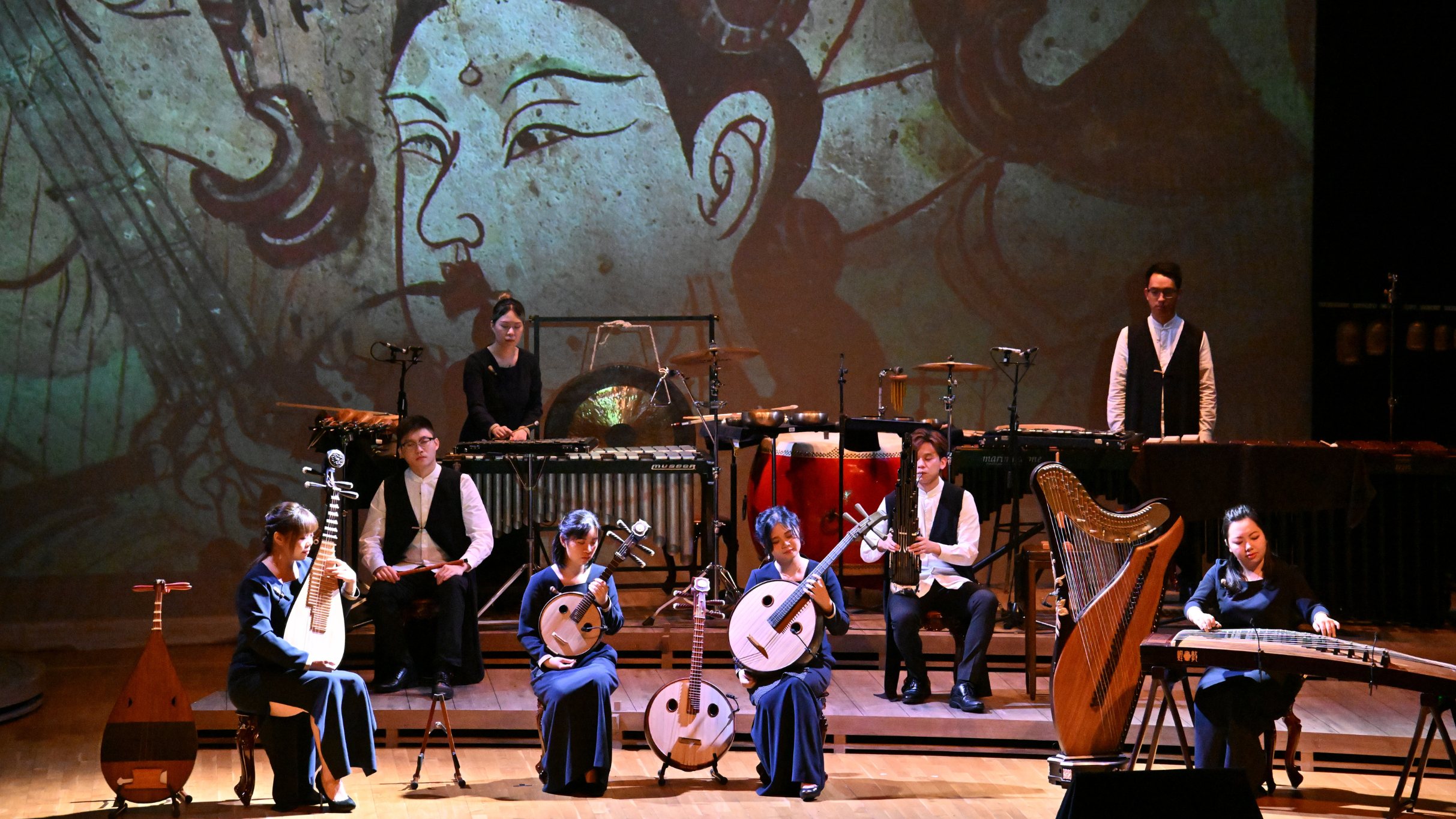 Resonance of Dunhuang event