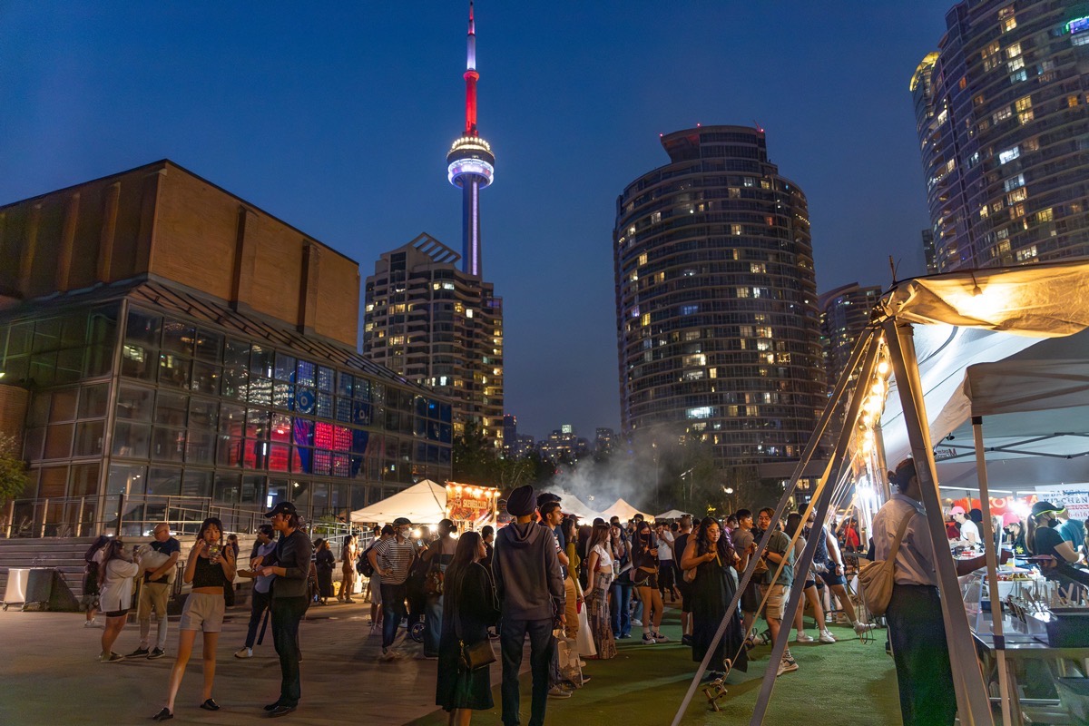 Super Yummy Night Market event