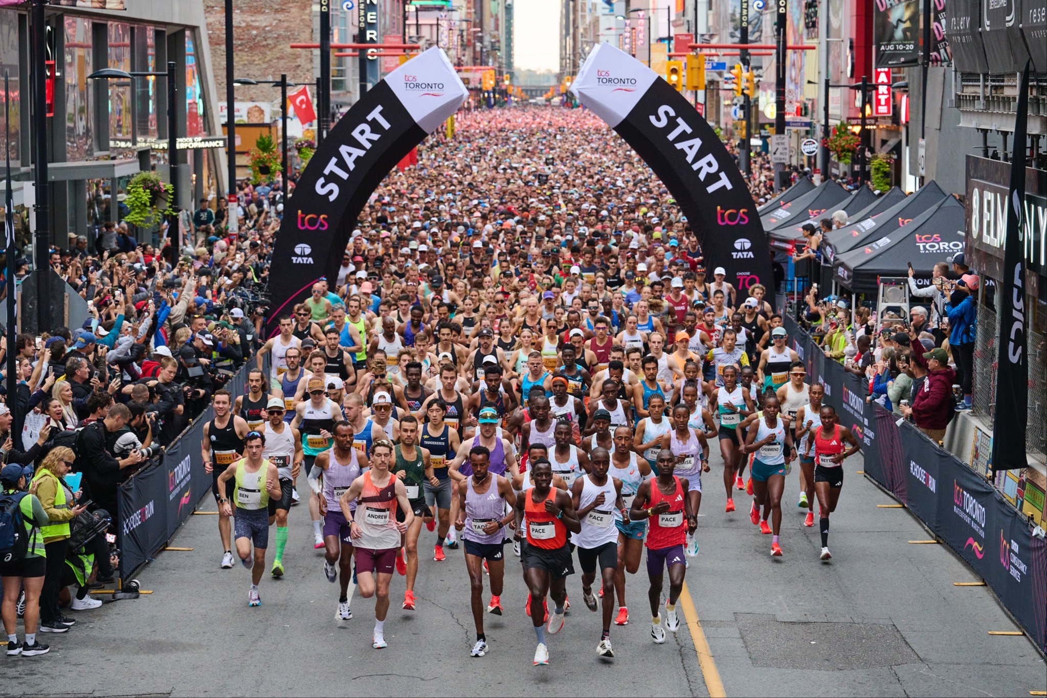 TCS Toronto Waterfront Marathon event