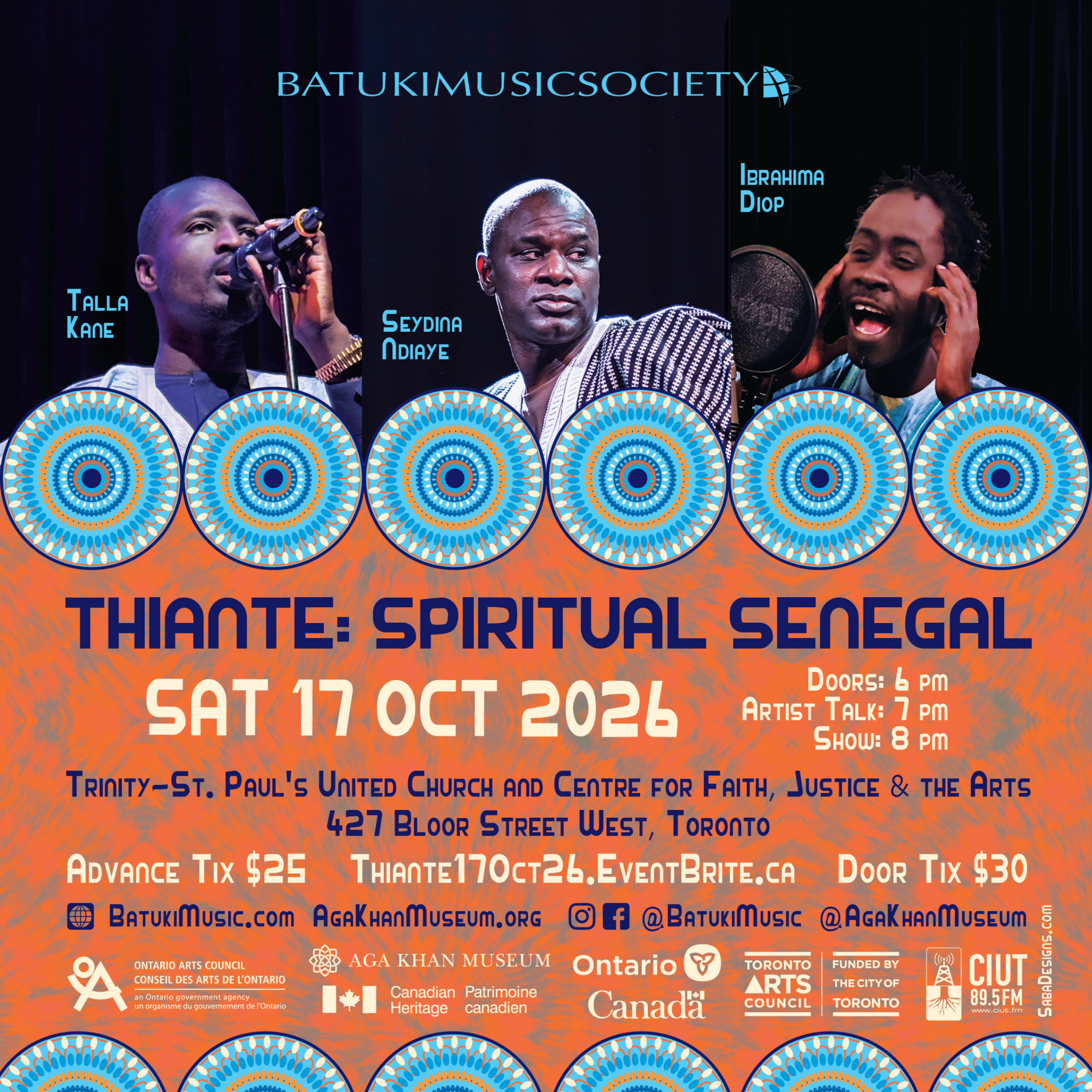 Thiante Spiritual Senegal event artwork