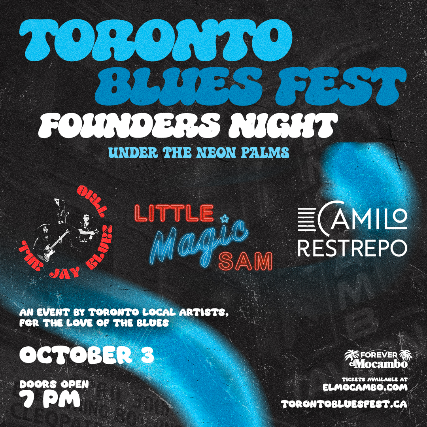Toronto Blues Fest Founders Night event