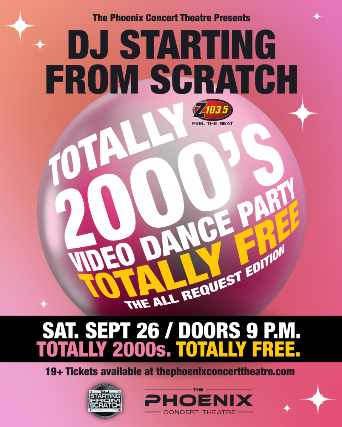 Totally 2000's Video Dance Party event