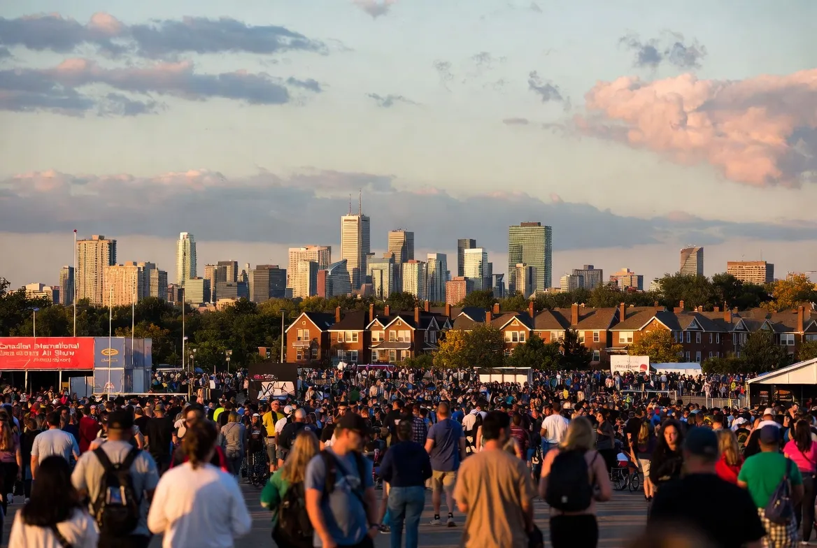 Canadian International Air Show festival in Toronto