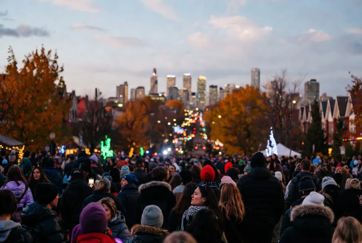 Cavalcade of Lights festival in Toronto