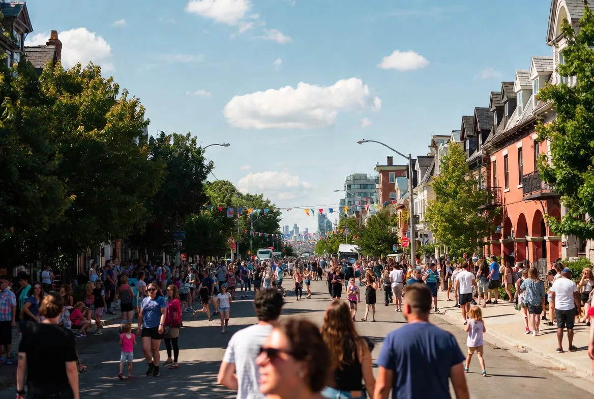 Corso Italia Toronto Fiesta festival in Toronto