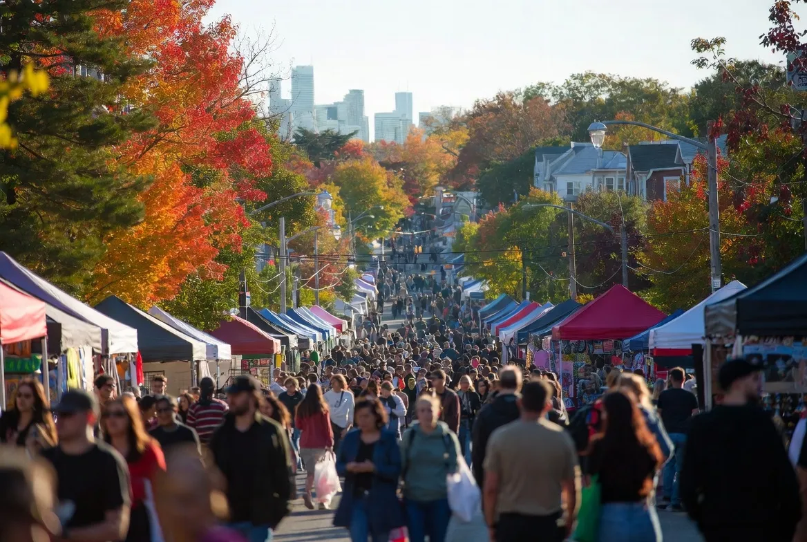 Danforth East Arts Fair festival in Toronto