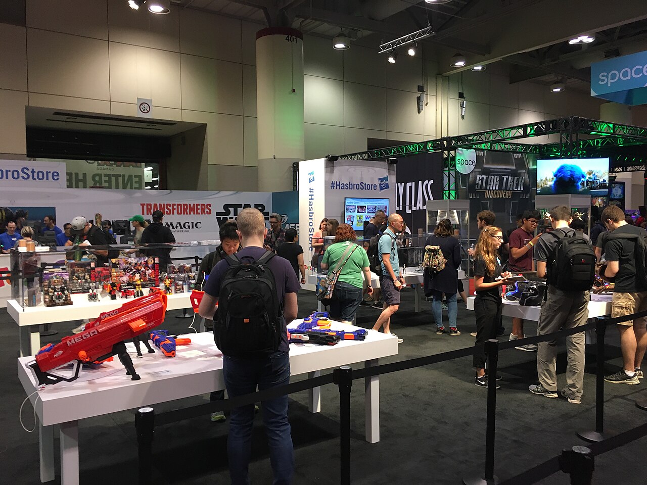 Fan Expo Canada show floor at Metro Toronto Convention Centre. Photo: Nicholas Moreau, CC BY-SA 4.0