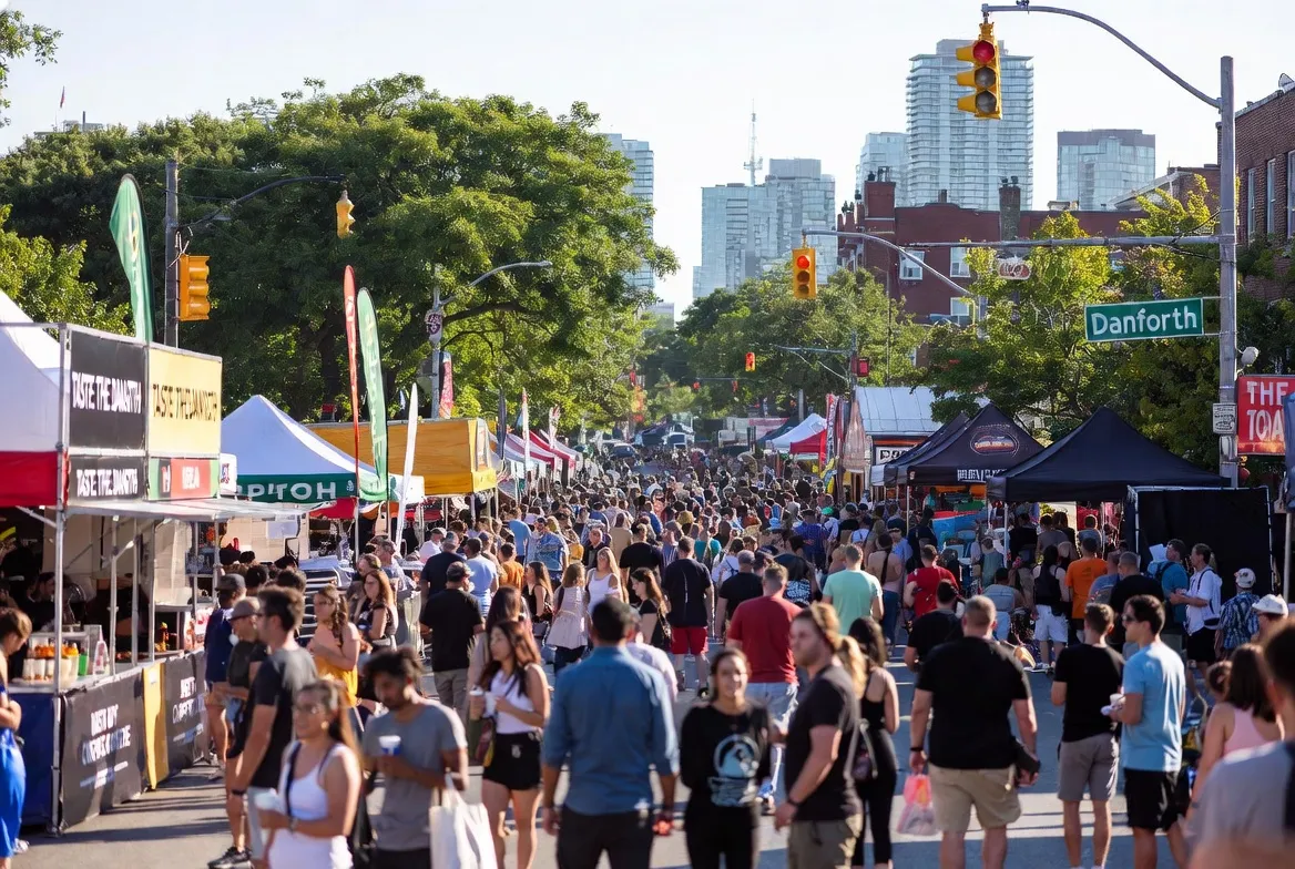 Taste of the Danforth festival in Toronto