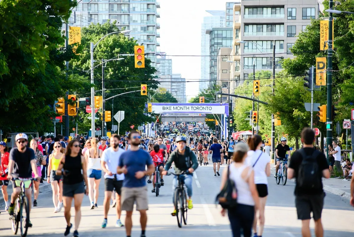 Bike Month Toronto festival in Toronto