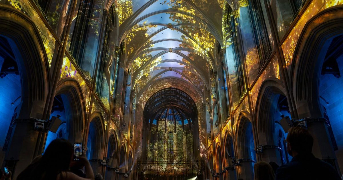 CELESTIA brings immersive light and music to St. James Cathedral this November