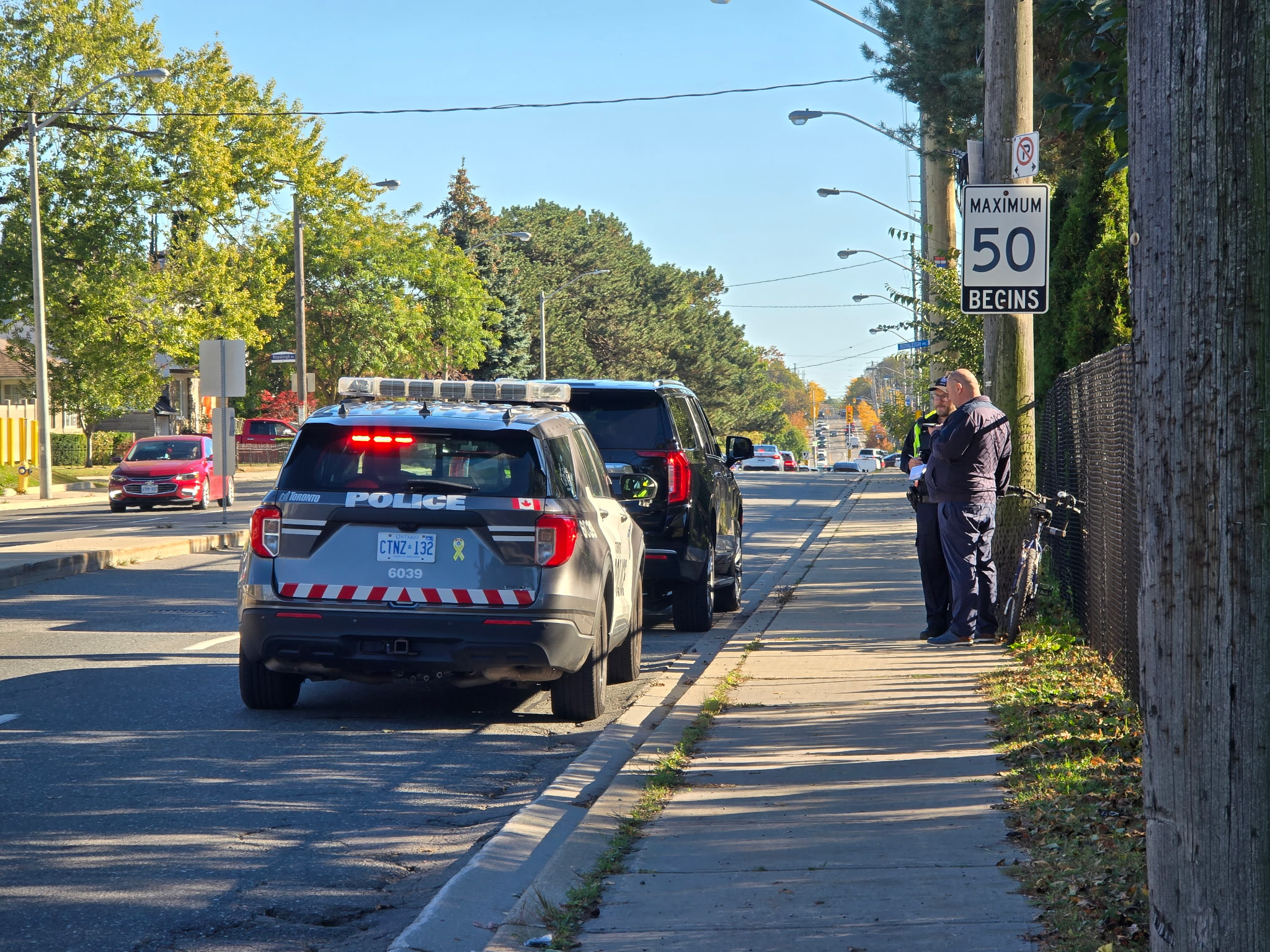 Cyclist in His 70s Rushed to Hospital With Life-Threatening Injuries After Etobicoke Crash