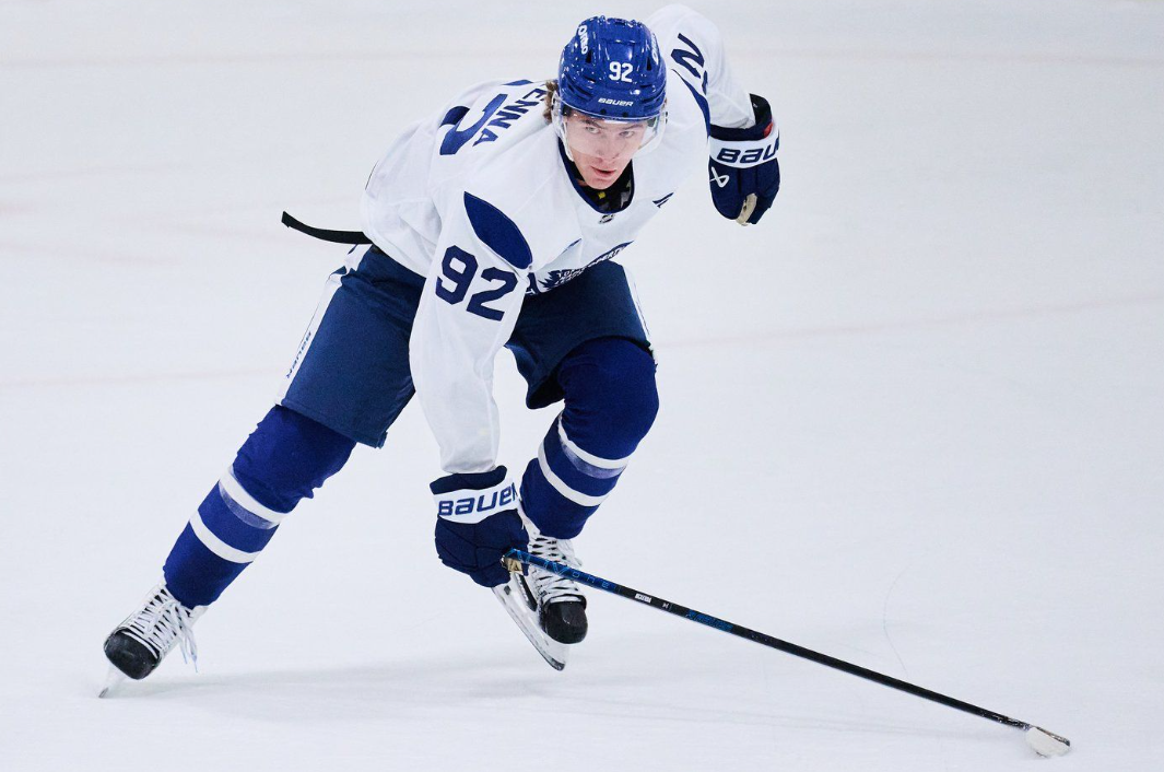 Gavin McKenna scores first NHL goal as Leafs top Predators in OT