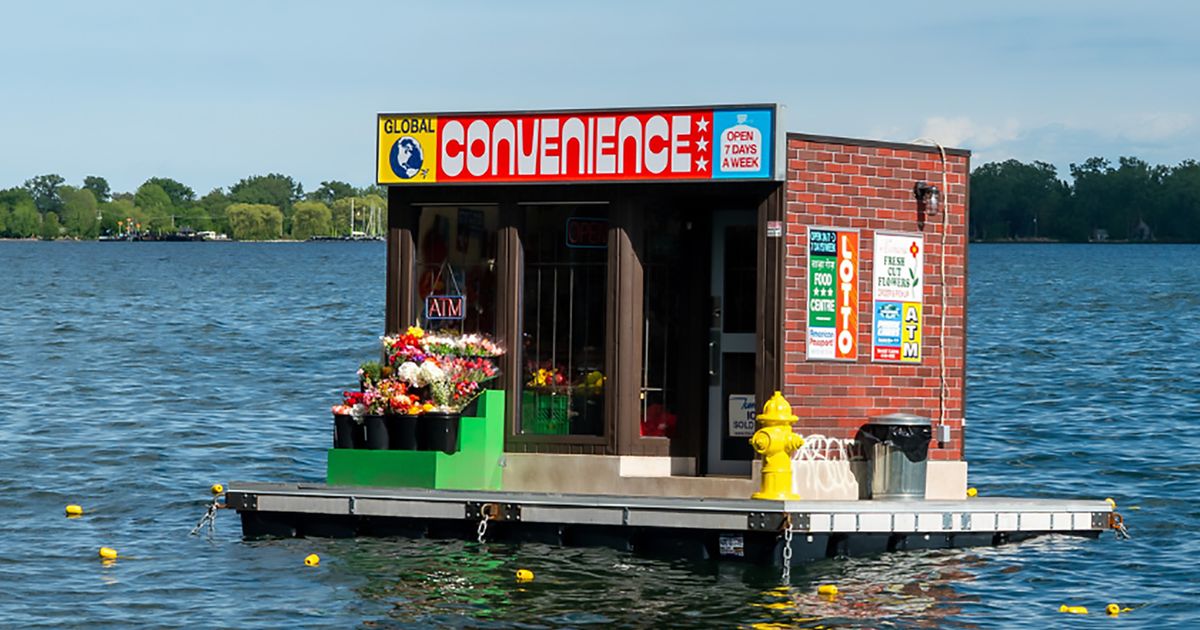Toronto's Floating Convenience Store Sails Off, and Fans Held a Funeral