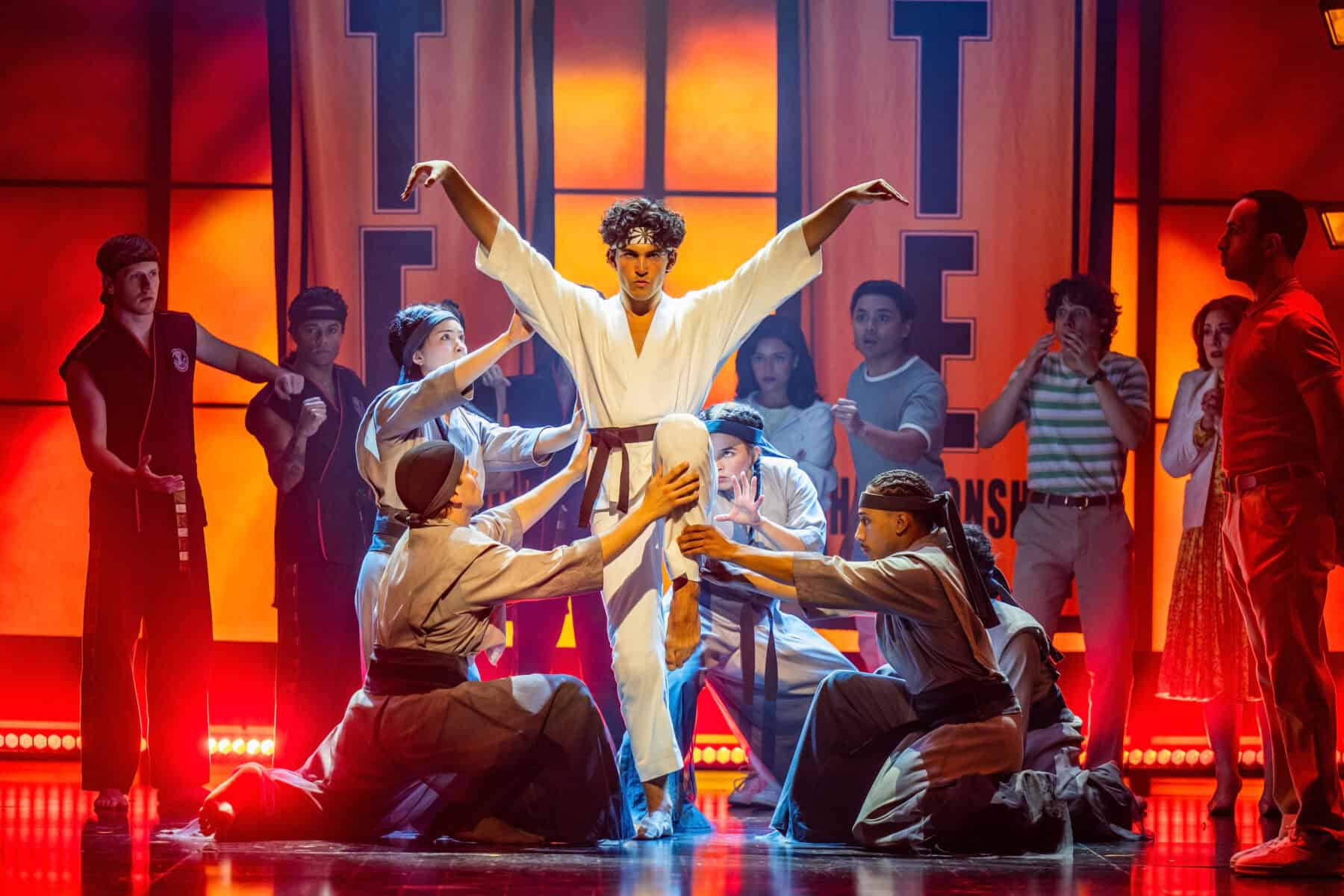 Review: The Karate Kid musical lands its punches at the Princess of Wales