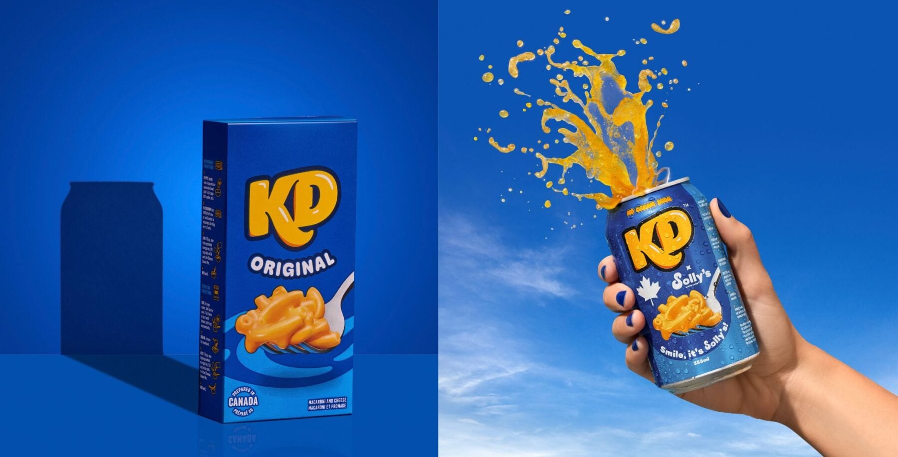 Kraft Dinner and Solly's Drop a Cream Soda That Tastes Like Mac and Cheese