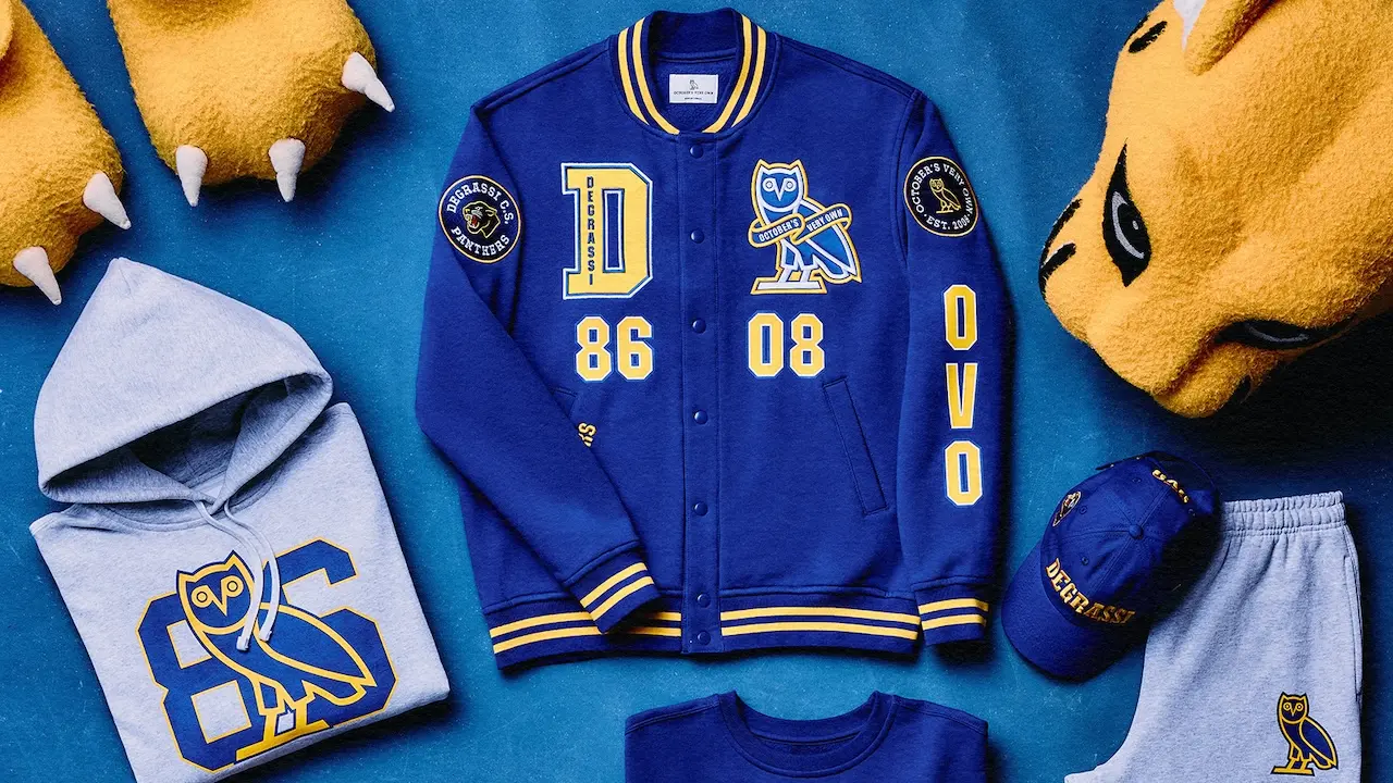 OVO Is Teaming Up With Degrassi for a Super Nostalgic Apparel Drop