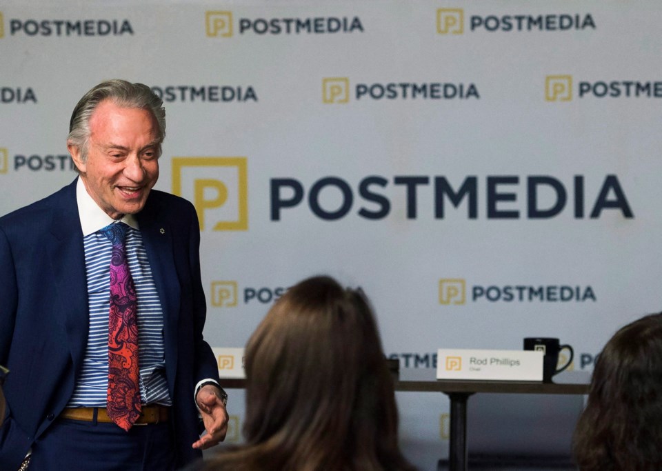 Paul Godfrey claims Ford's office used 'leverage' over son's company to get Postmedia to run pre-election letter