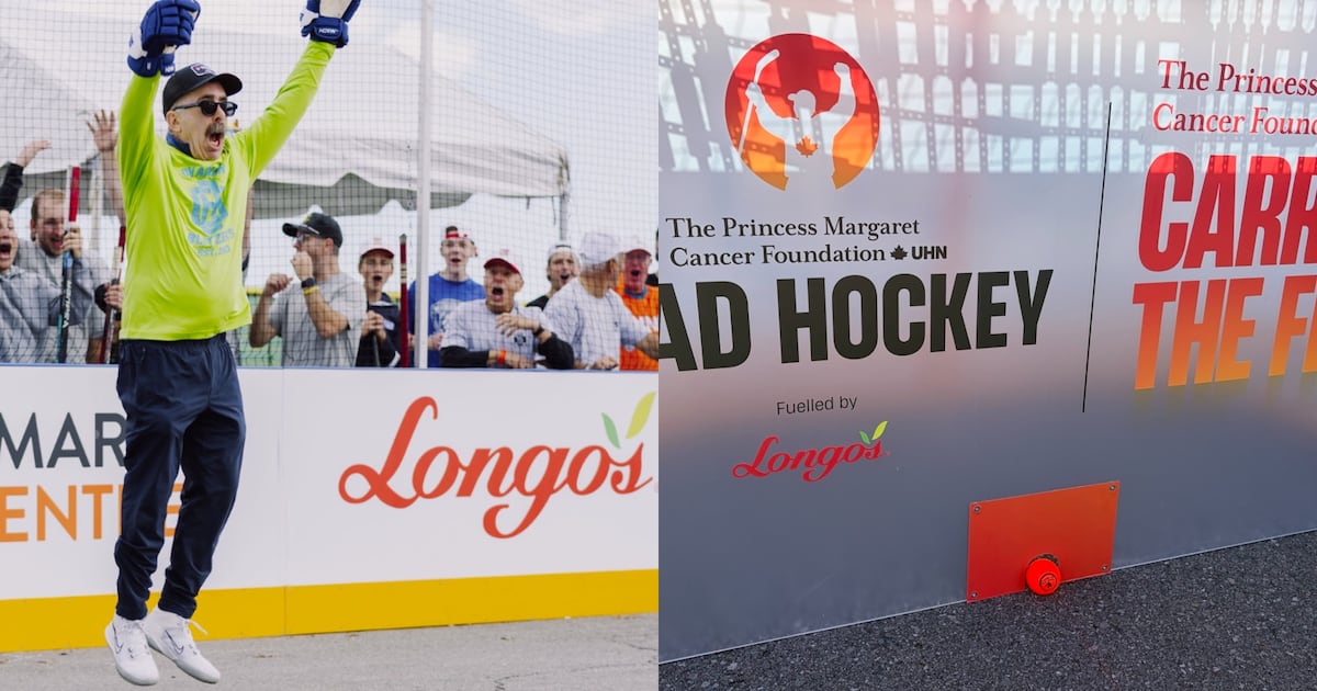 Toronto Man Sinks a 75-Foot Ball Hockey Shot for $100,000, Then Gives It All Away